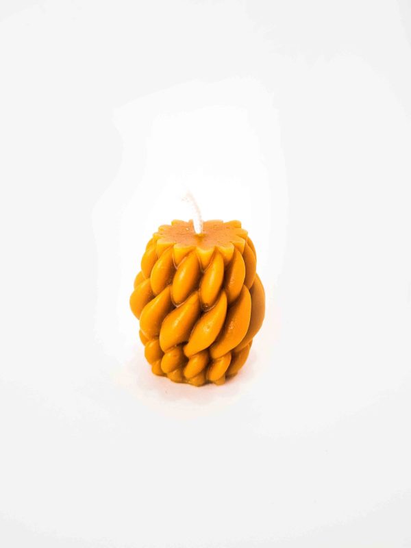 Sveča elegantna s kapljicami